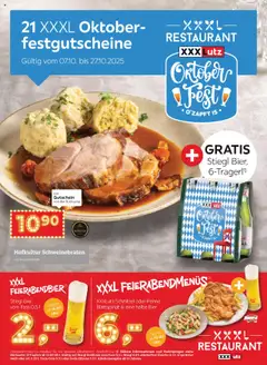 Vorschau XXXLutz Oktober Festchutscheine gültig ab 07.10.2025