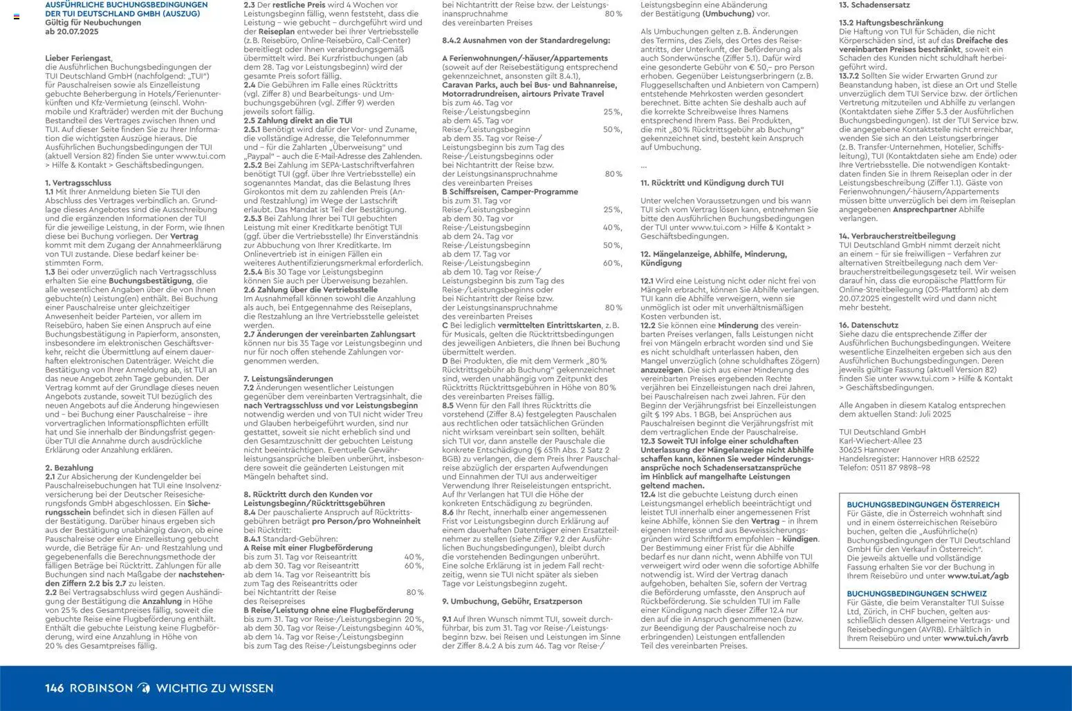 Aida ROBINSON Ganzjahreskatalog 2025/26 - Seite 146 - gültig ab 30.10.2025