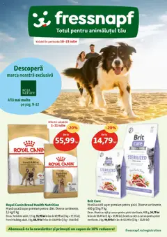 Catalog Fressnapf valabil de la 10.07.2025