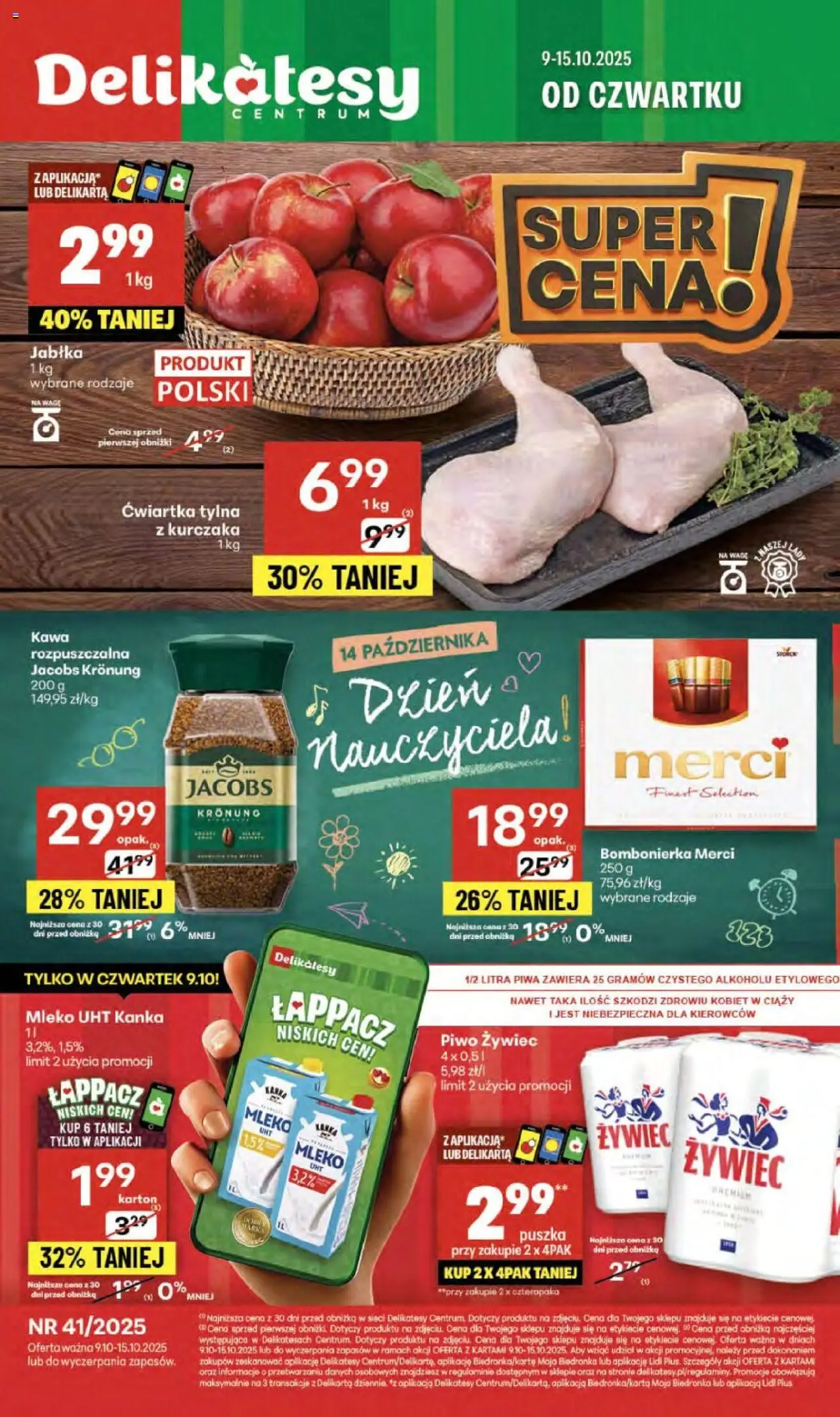 Delikatesy Centrum Gazetka - strona 1- ważny od 09.10.2025