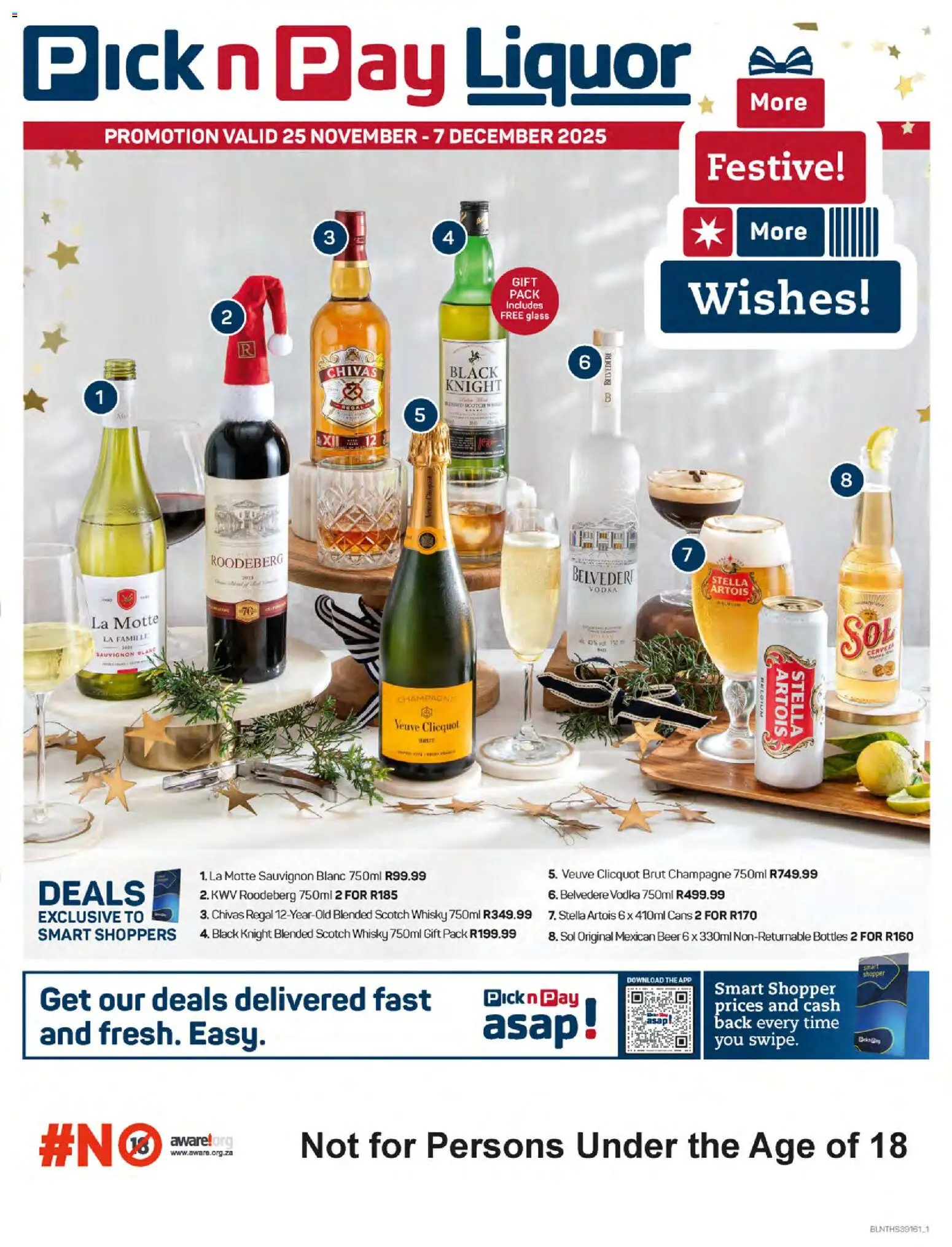 Pick n Pay - Liquor Specials - page 1- valid from 25/11/2025