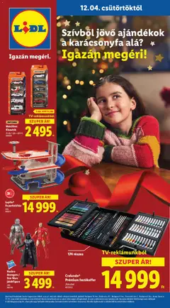Előnézet Lidl - Ajándékkatalógus érvényes 2025.12.04.-tól