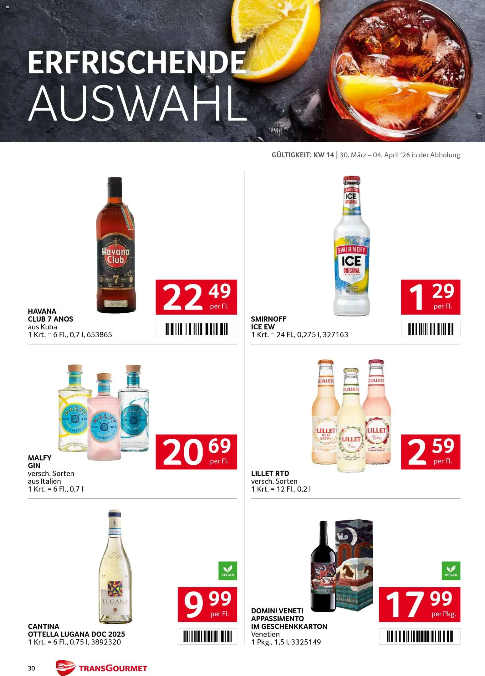Transgourmet Flugblatt - page 29- valid from 30.03.2026