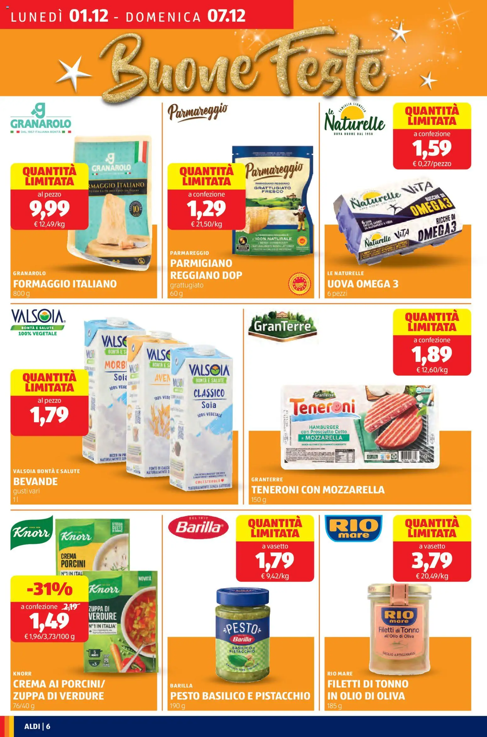 Volantino Aldi	 - pagina 6 - valido dal 01/12/2025