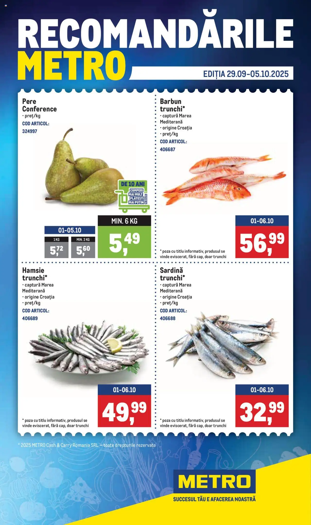 Catalog Metro - pagina 1- valabil de la 29.09.2025