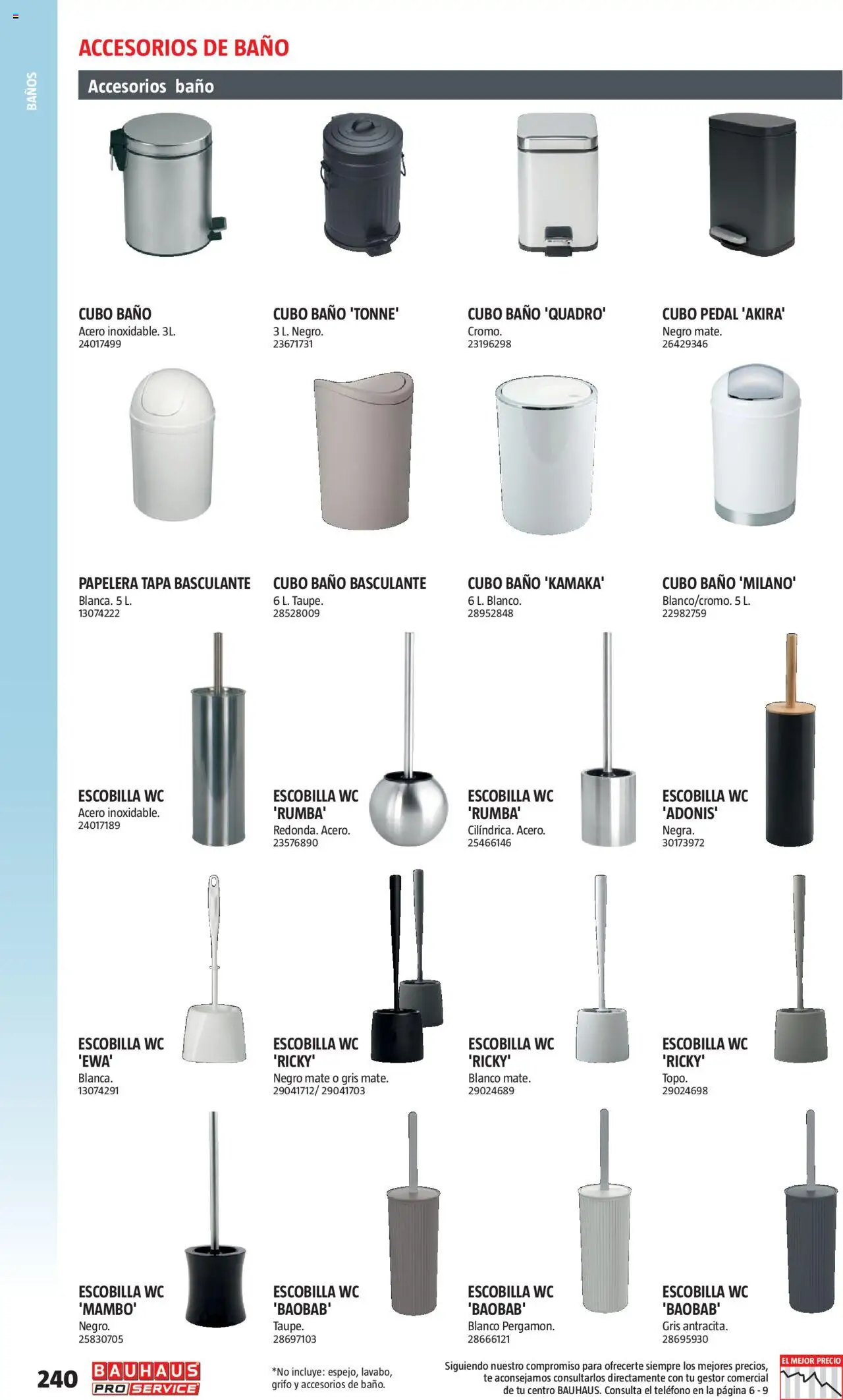 Bauhaus - ProService  - Página de 240 - Válido desde 24/02/2025