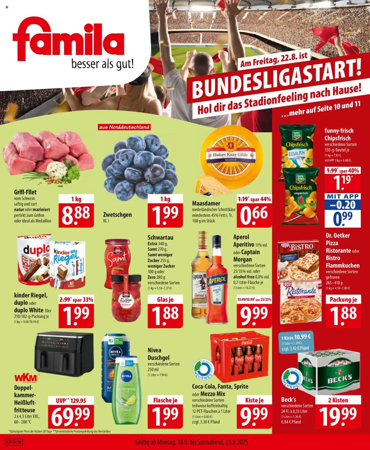 Famila Prospekt 	 - Seite 1 - gültig ab 18.08.2025