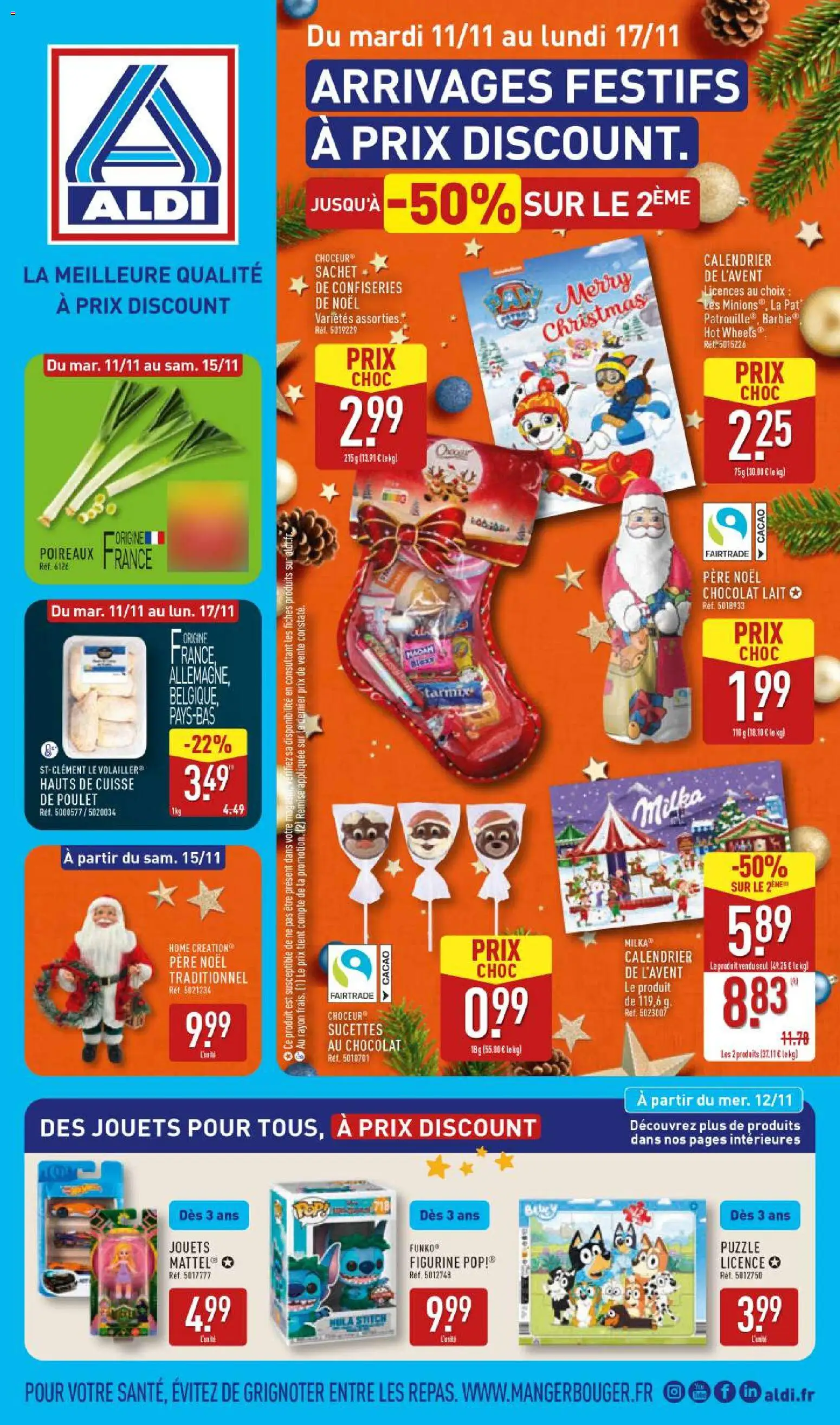 Aldi catalogue semaine 46 - page 1 - valable à partir du 11/11/2025