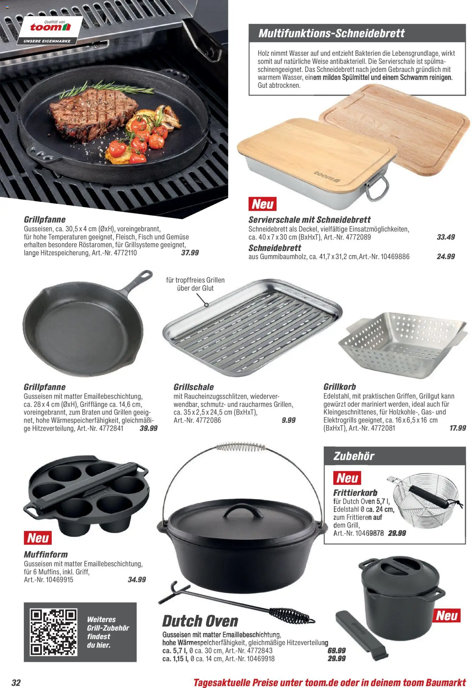 Toom Baumarkt  Grills & Zubehör 2026 - Seite 32 - gültig ab 14.02.2026