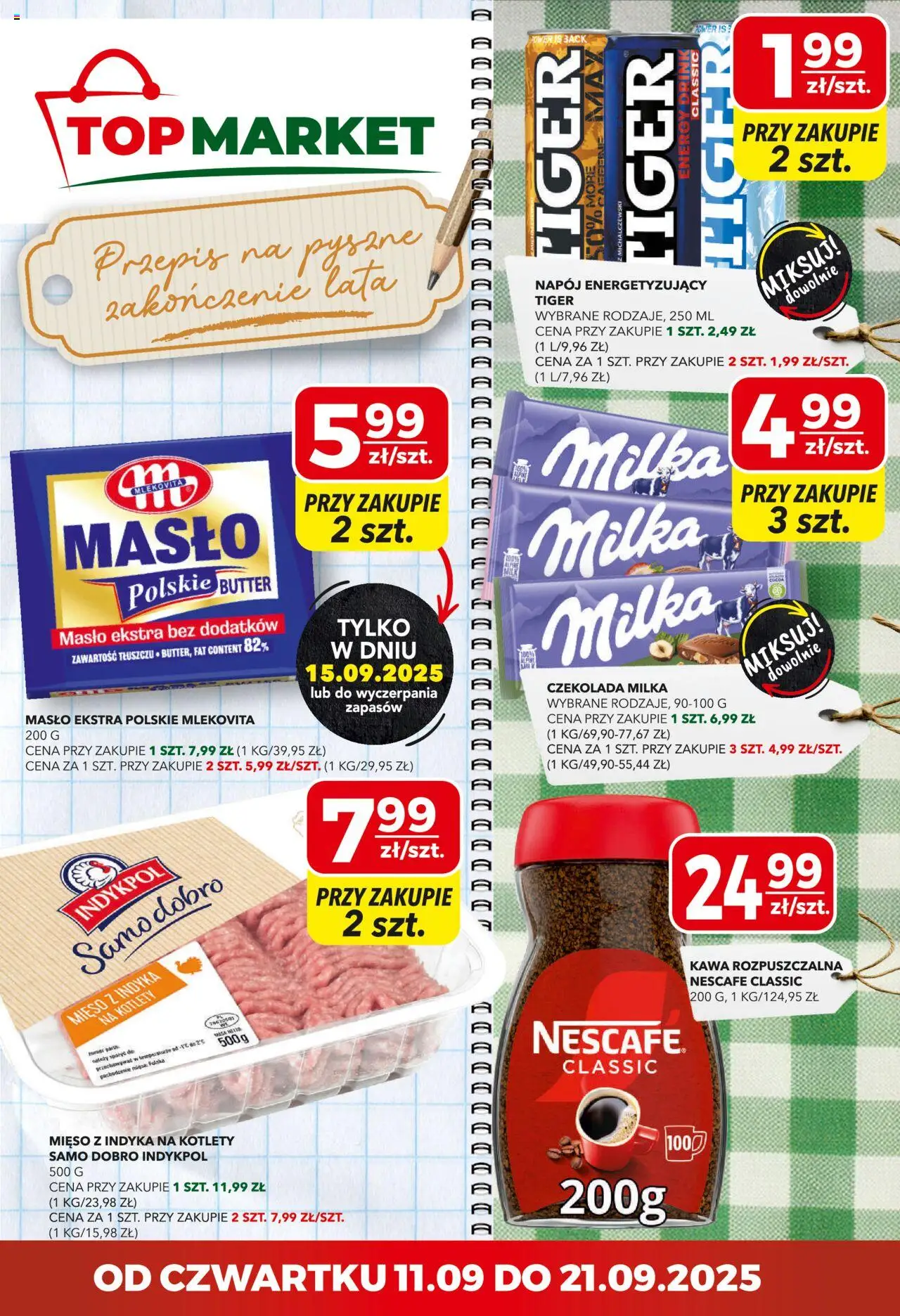 Top Market Gazetka - strona 1- ważny od 11.09.2025