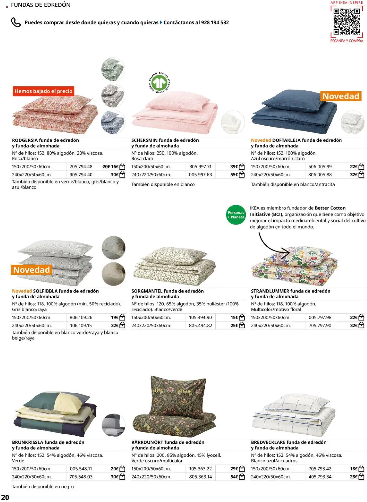 Catálogo IKEA Ropa de Cama - Página de 20 - Válido desde 01/09/2025