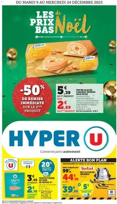 Aperçu Hyper U catalogue valable à partir du 09/12/2025