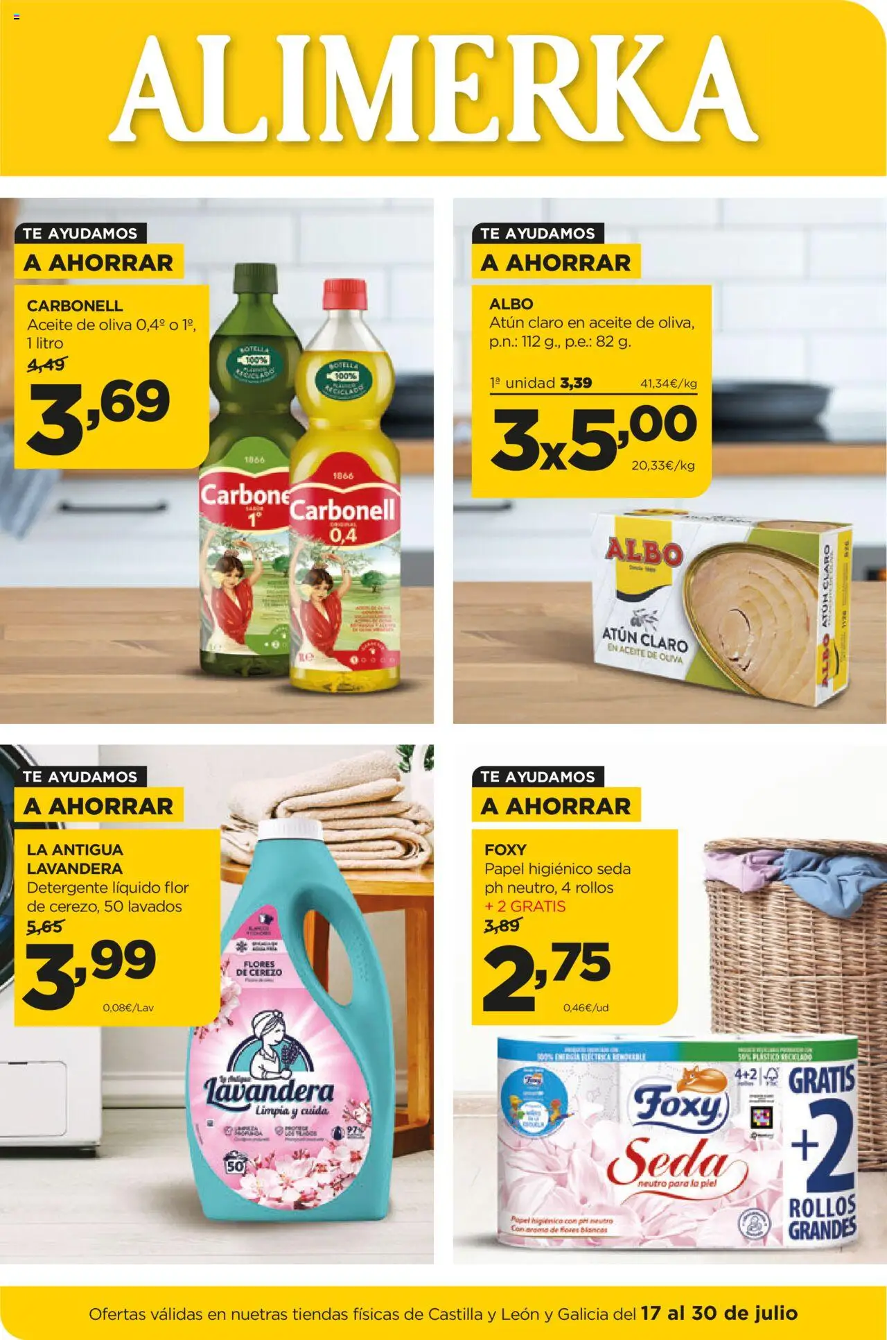 Alimerka folleto Castilla y León - Página de 1 - Válido desde 17/07/2025