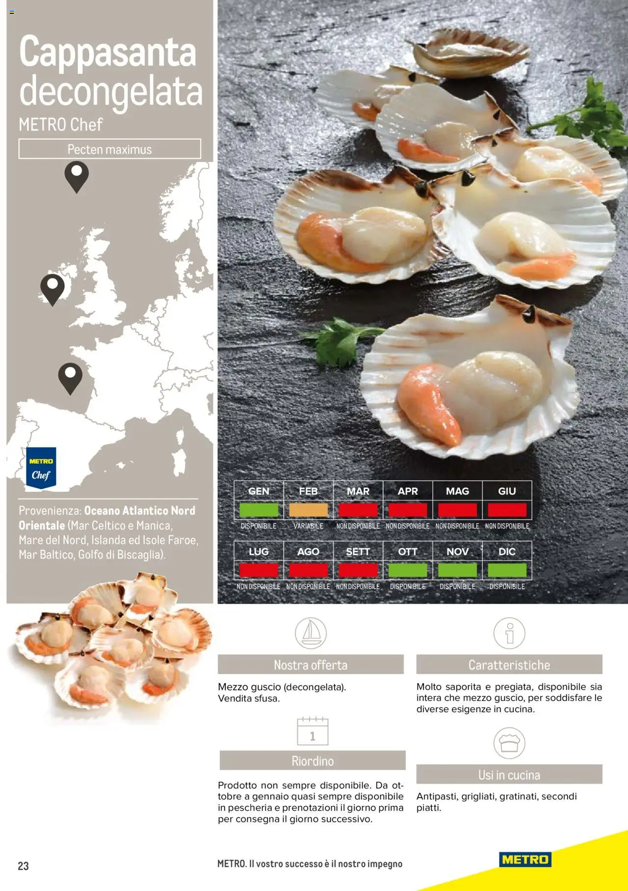 Catalogo Frutti di mare Metro	 - pagina 23 - valido dal 11/07/2024