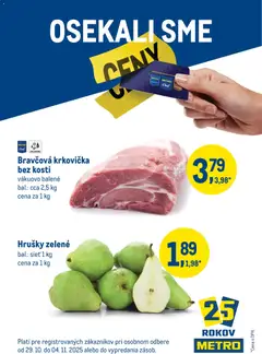 Metro leták platný od 29.10.2025