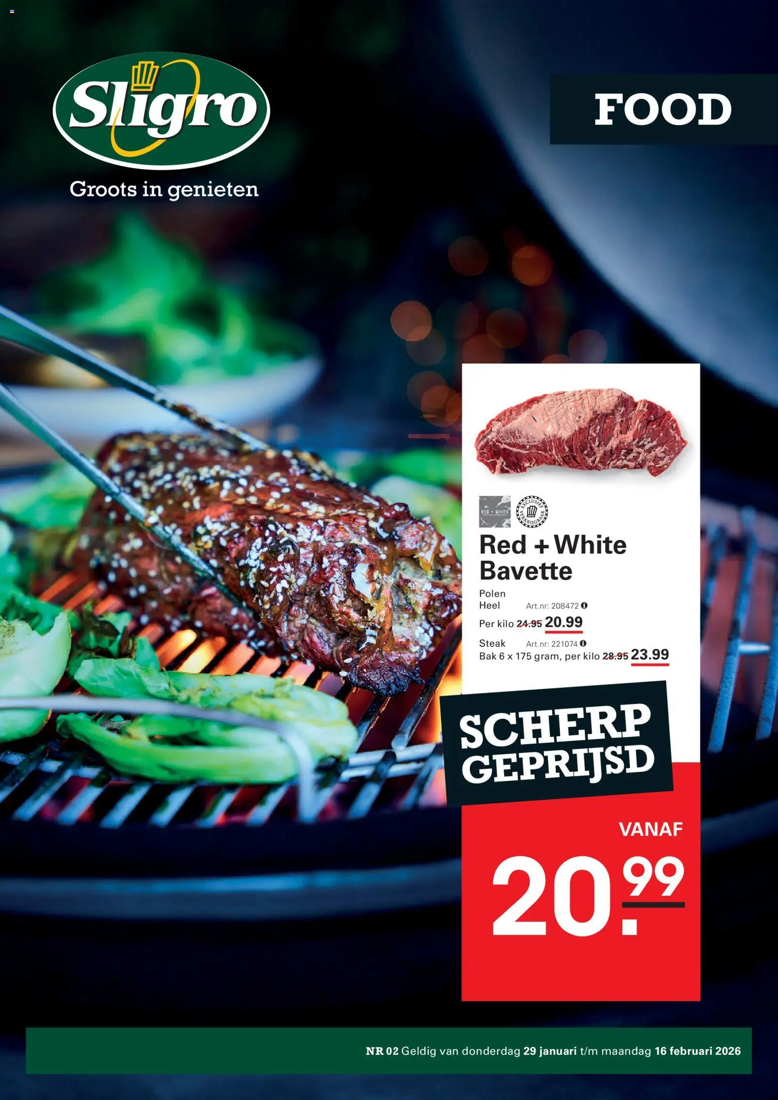 Sligro - Folder - pagina 1- geldig vanaf 29-01-2026