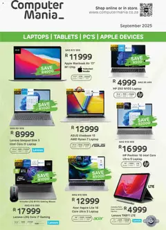 Preview Computer Mania Specials valid from 01/09/2025