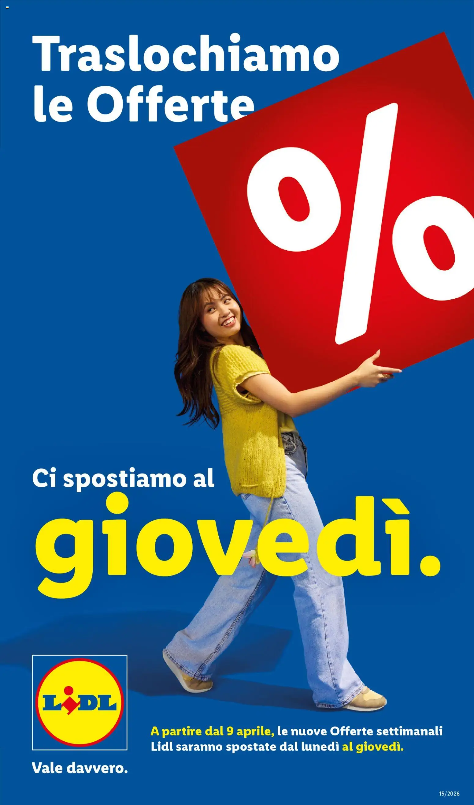 Lidl volantino - pagina 1 - valido dal 09/04/2026