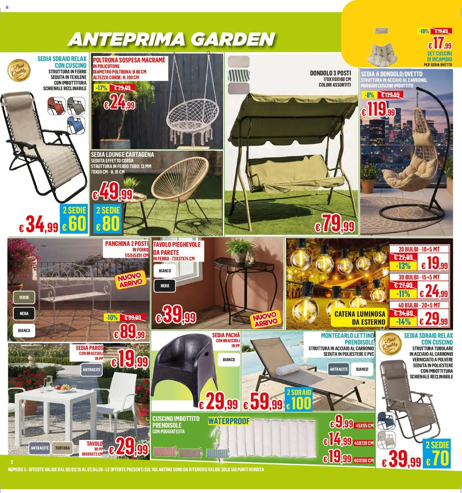 Satur volantino - pagina 3 - valido dal 09/03/2026