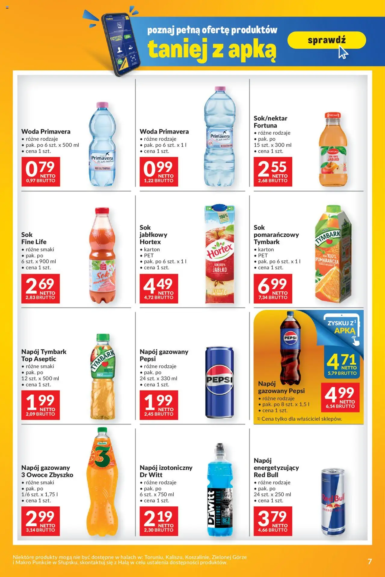 Makro Gazetka - Mega oferty dla Twojego Sklepu - strona 7- ważny od 22.07.2025