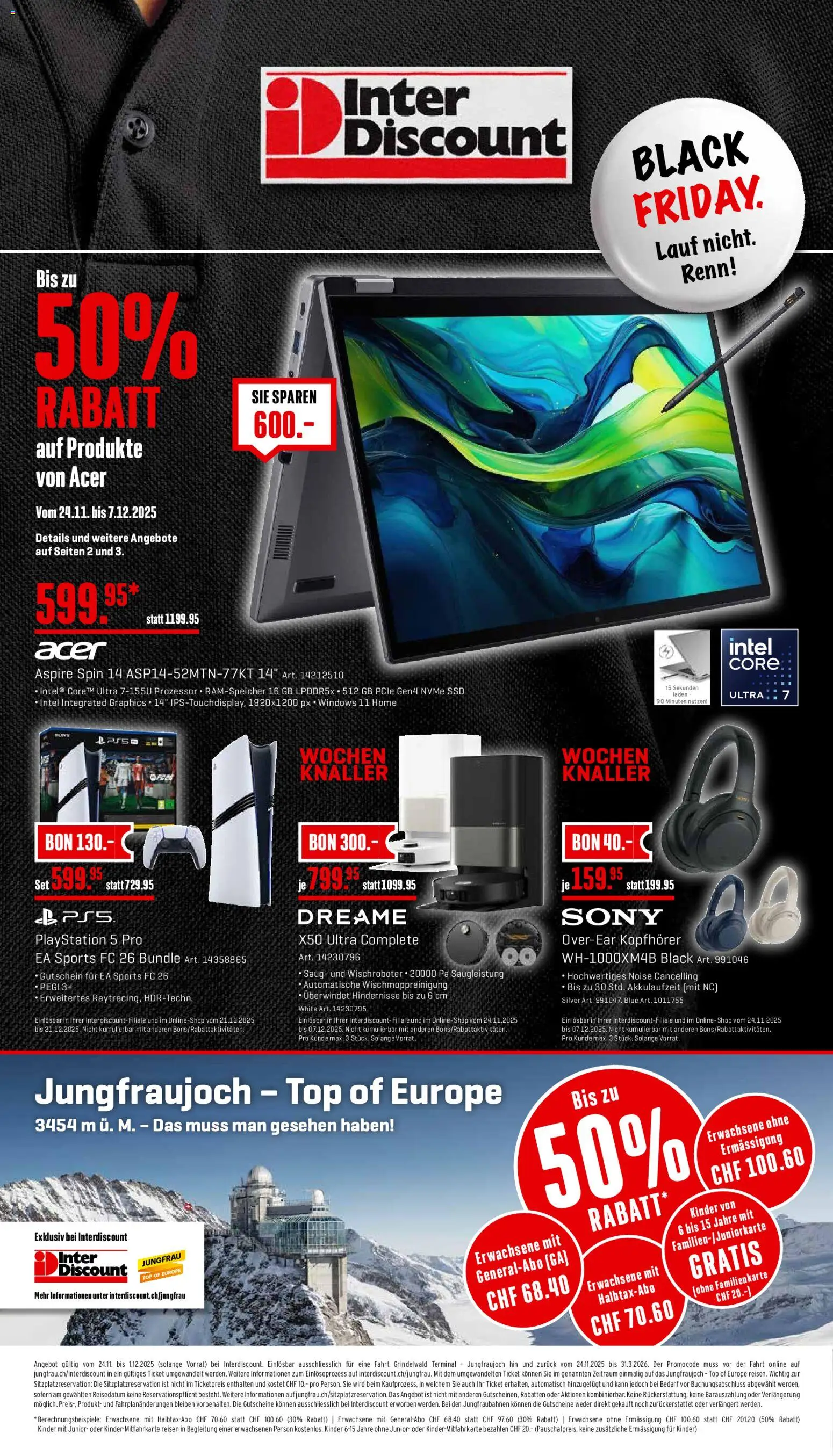 Interdiscount - Black Friday - Seite 1- gültig ab 24.11.2025
