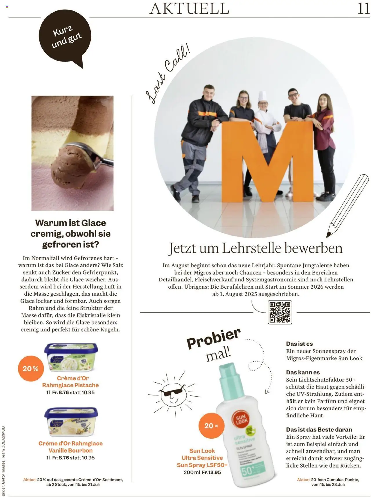Migros Magazin  - Seite 11- gültig ab 15.07.2025