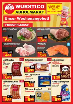 Vorschau Wurstico Abholmarkt Flugblatt gültig ab 23.10.2025