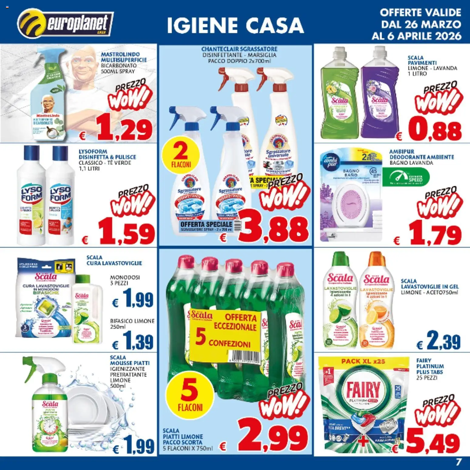 Europlanet Casa volantino - pagina 7 - valido dal 26/03/2026