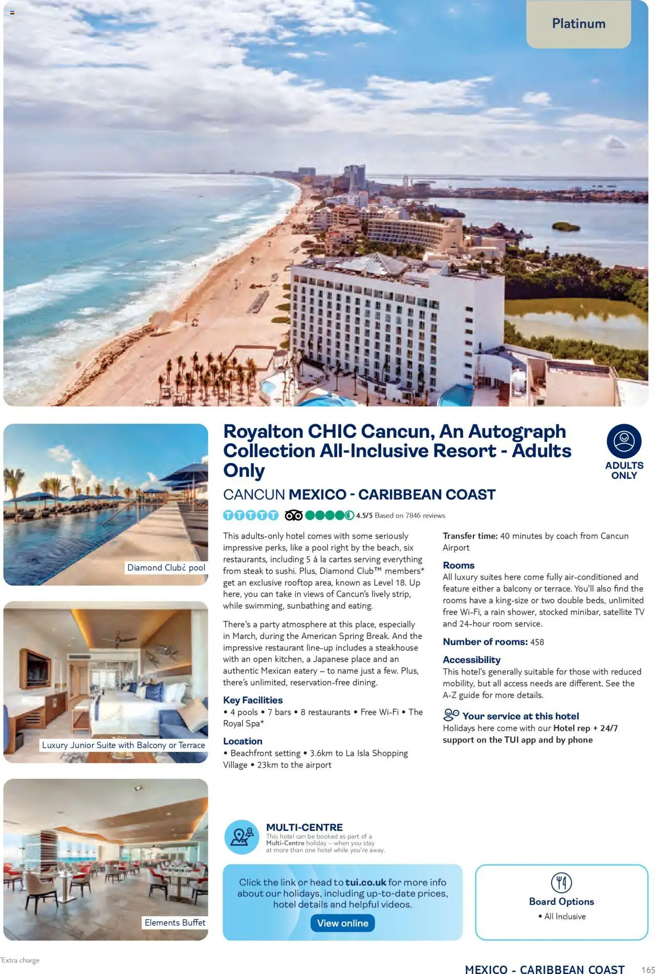 TUI - Mexico & Caribbean JULY EDITION NOVEMBER 2025 – APRIL 2027 - page 165- valid from 01/11/2025