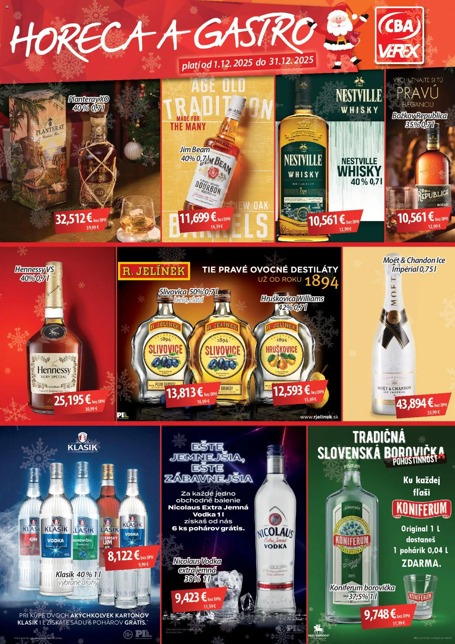 CBA Verex Horeca a Gastro - strana 1- platný od 01.12.2025