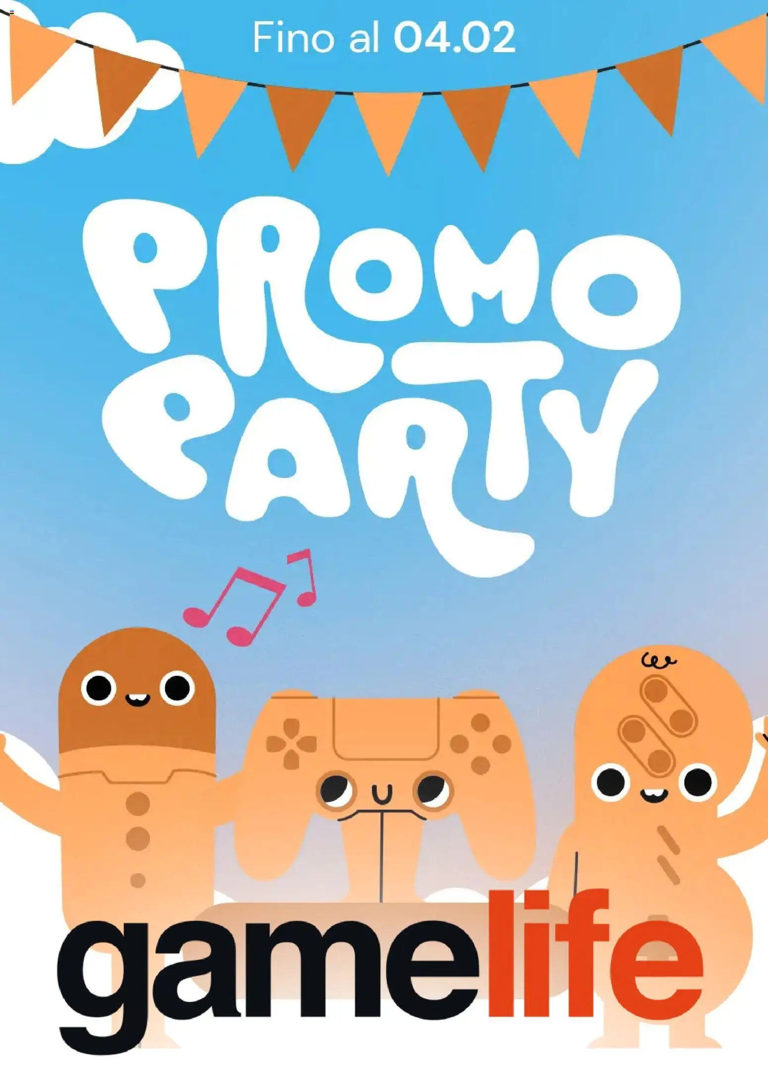 Volantino Gamelife	 - pagina 1 - valido dal 19/01/2026