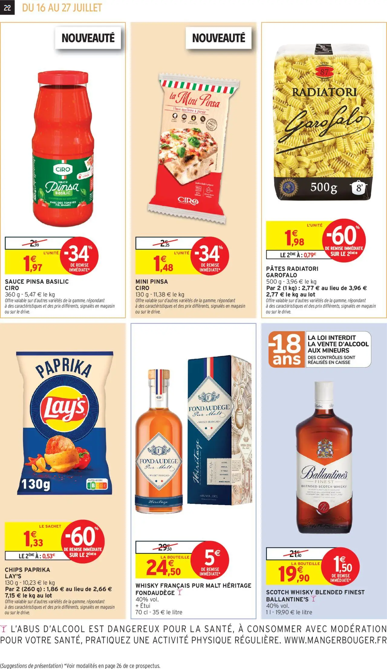 Intermarché 2+1 offert sur une sélection de produits - page 23 - valable à partir du 16/07/2025