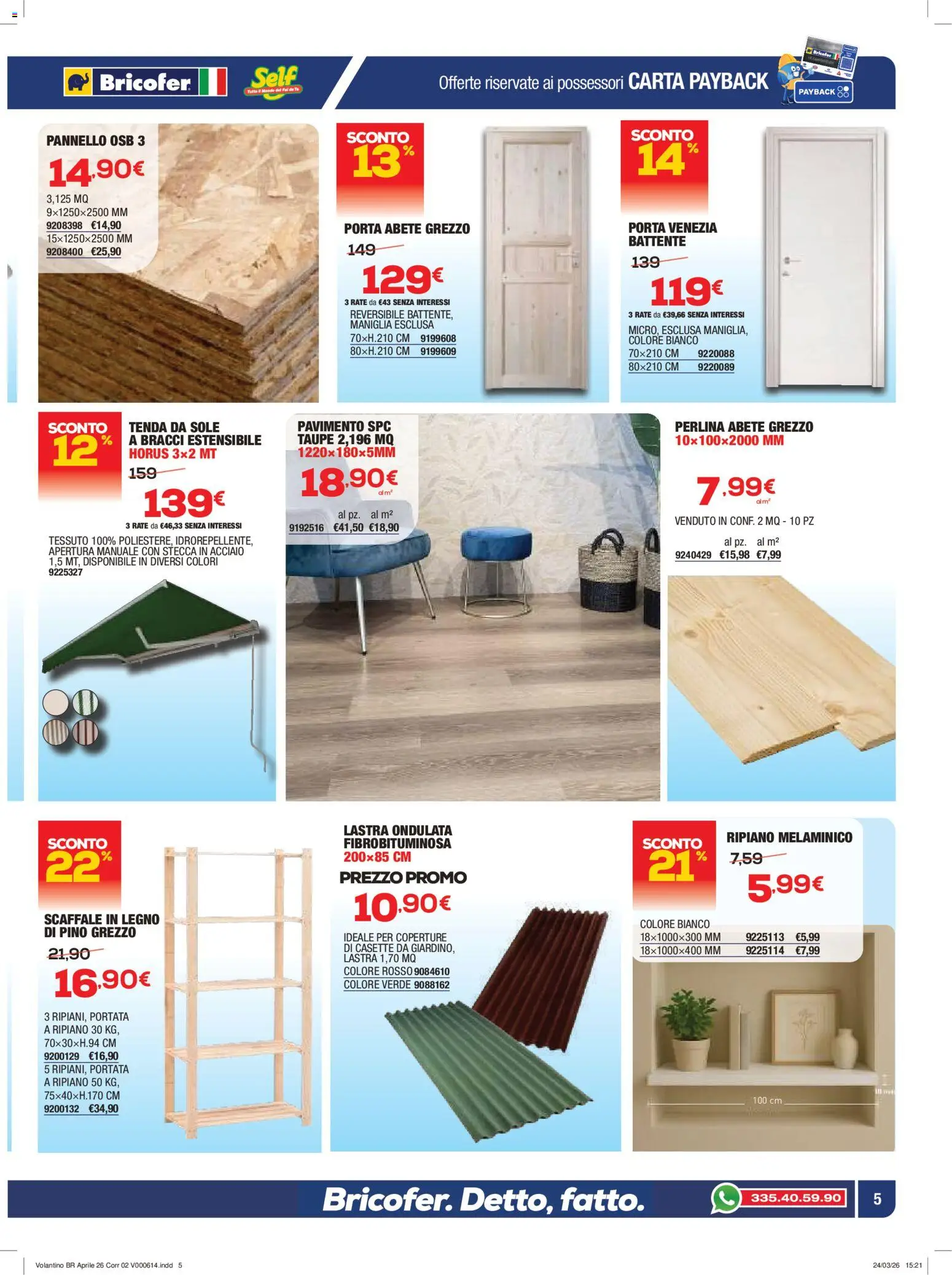 Self catalogo - pagina 5 - valido dal 09/04/2026