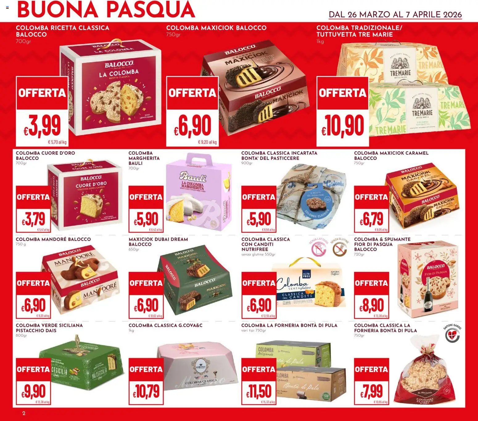 Pan volantino - pagina 2 - valido dal 26/03/2026