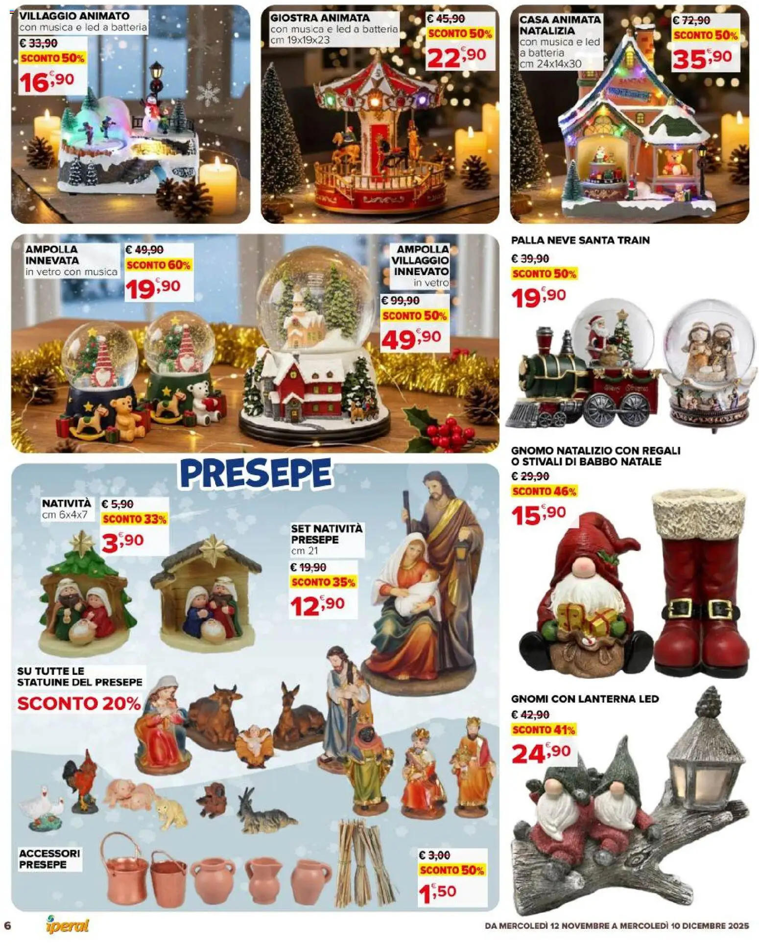 Iperal Decori natalizi catalogo - pagina 6 - valido dal 12/11/2025