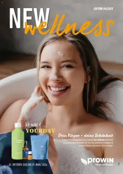 Vorschau Katalog ProWin New Wellness  gültig ab 01.10.2025