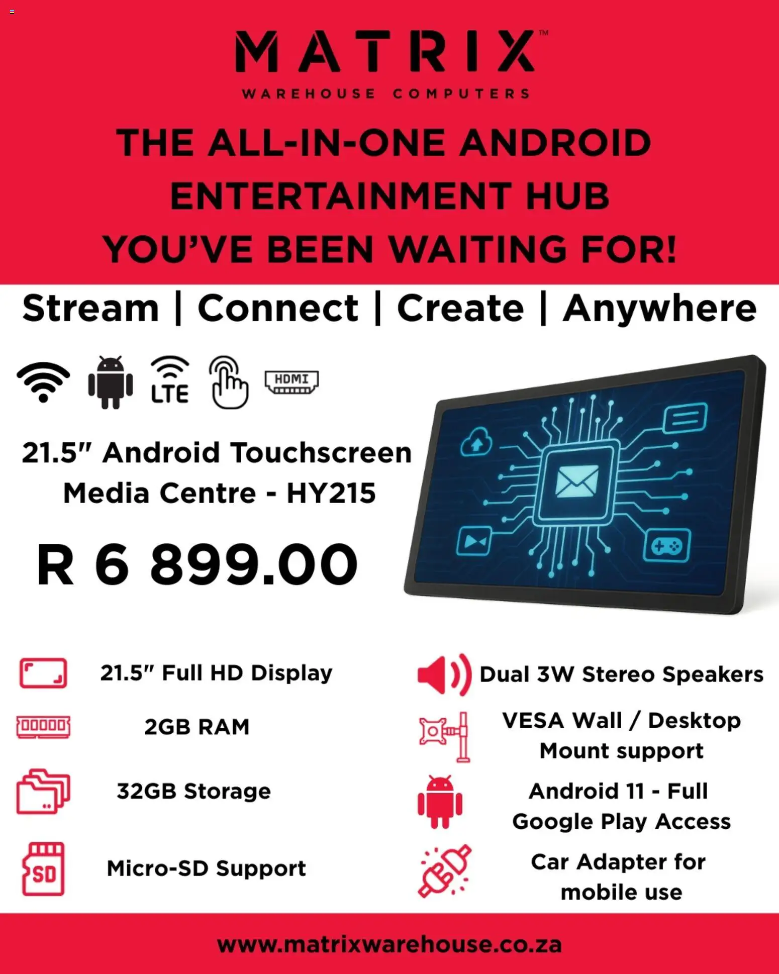 Matrix Warehouse Matrix HY215 - page 1- valid from 22/10/2025