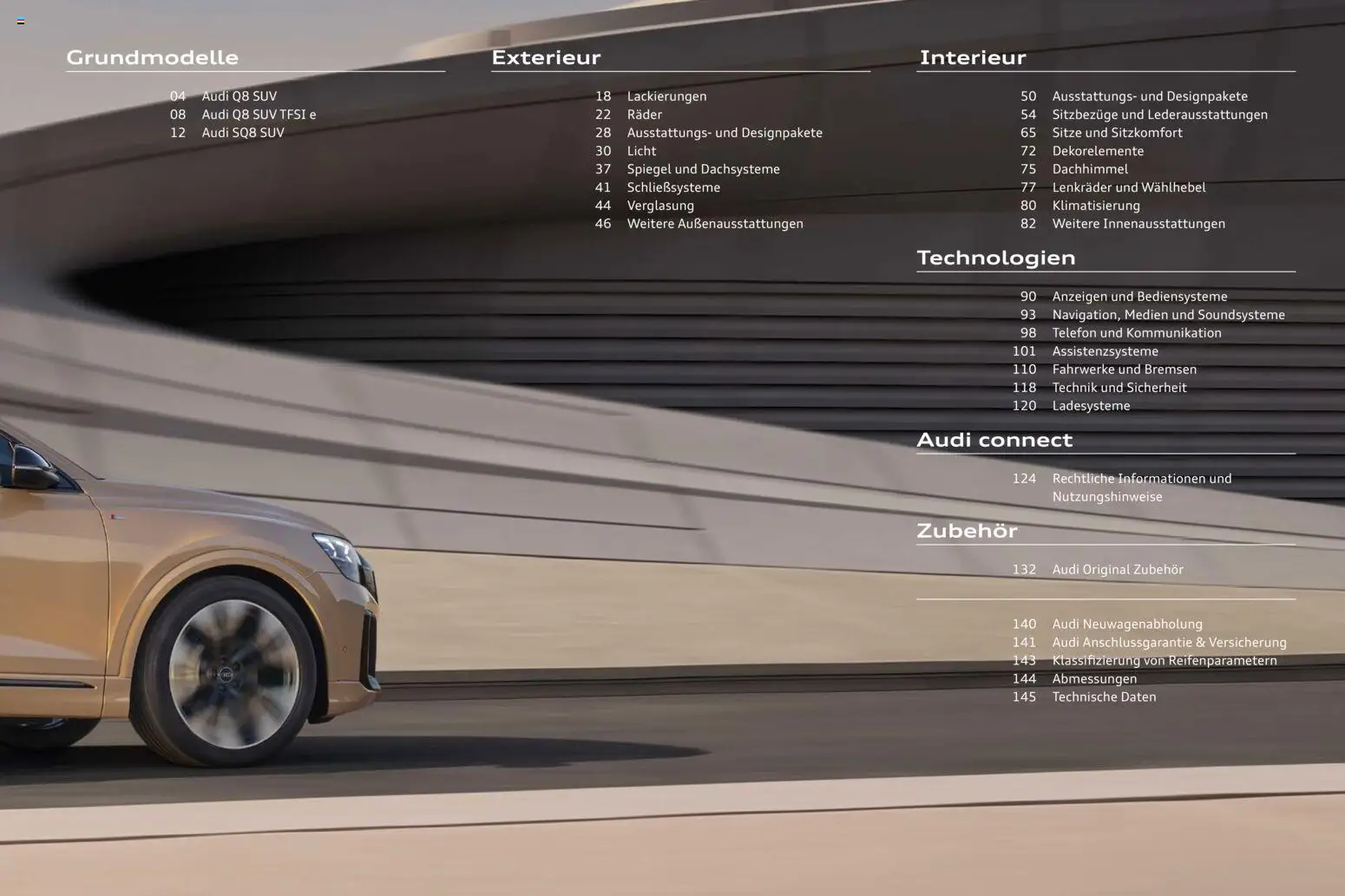 Audi Q8 - Seite 3 - gültig ab 06.11.2025