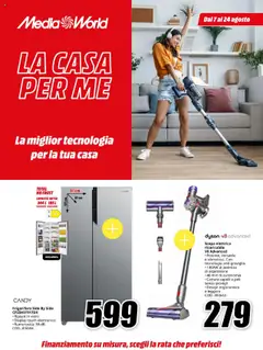 Anteprima Volantino Media World	 valida dal 07/08/2025