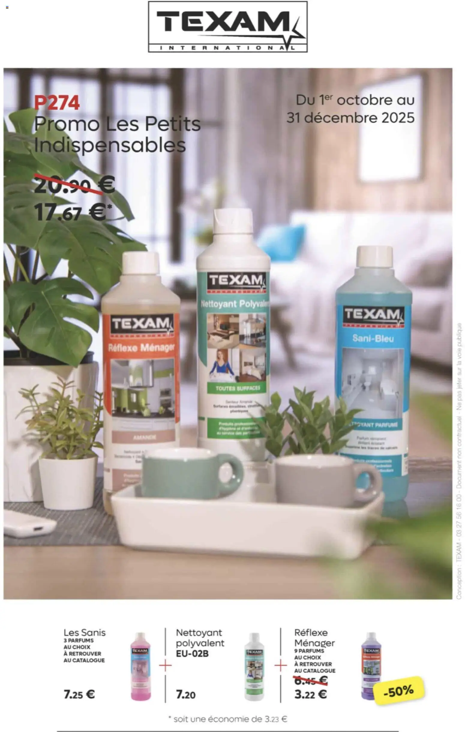 Texam Les promos du moment  - page 1 - valable à partir du 01/10/2025