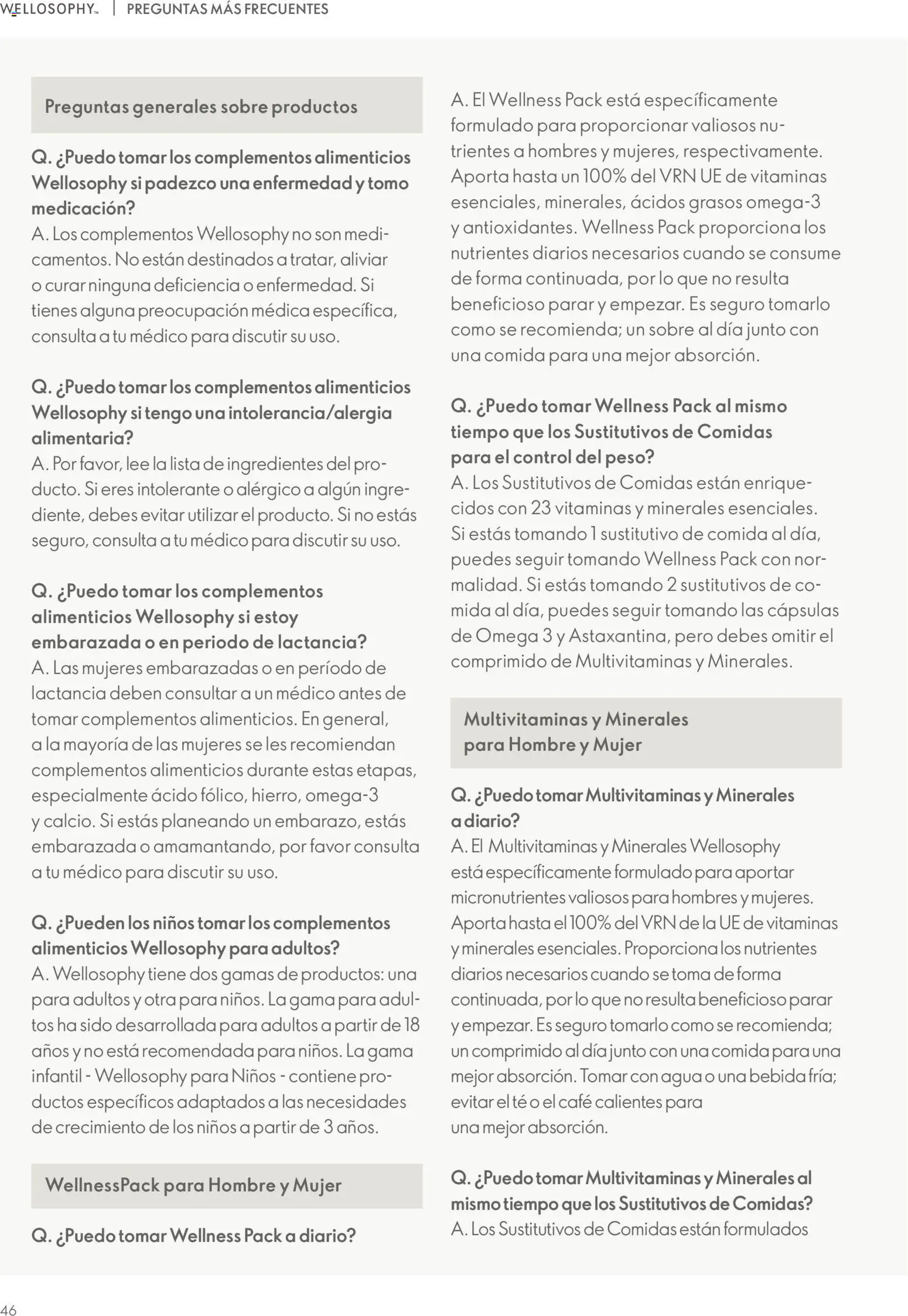Oriflame - Guía Wellosophy - Página de 46 - Válido desde 01/11/2023