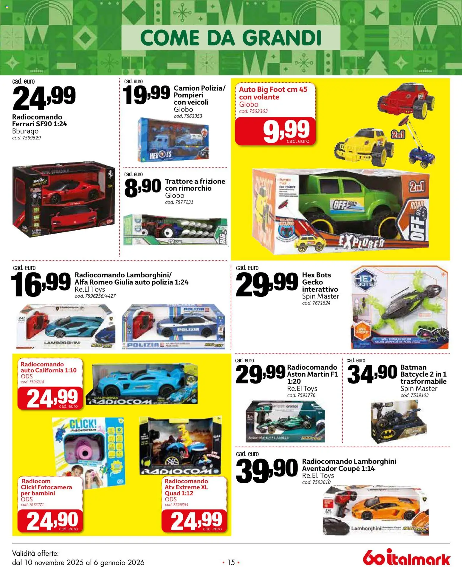 Italmark Giochi catalogo - pagina 15 - valido dal 10/11/2025