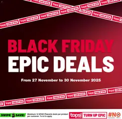 Preview Tops at Spar Black Friday valid from 27/11/2025