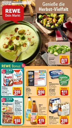 Vorschau Rewe Prospekt 	 gültig ab 20.10.2025