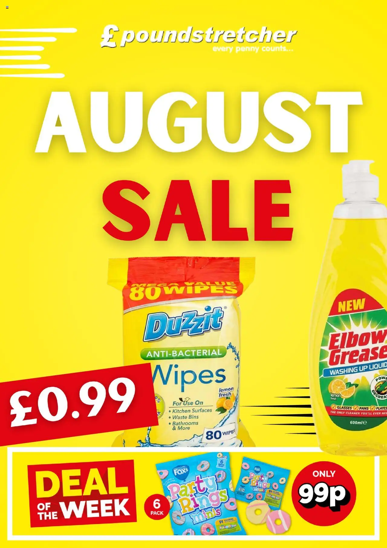 Poundstretcher - Offers - page 1- valid from 02/08/2025