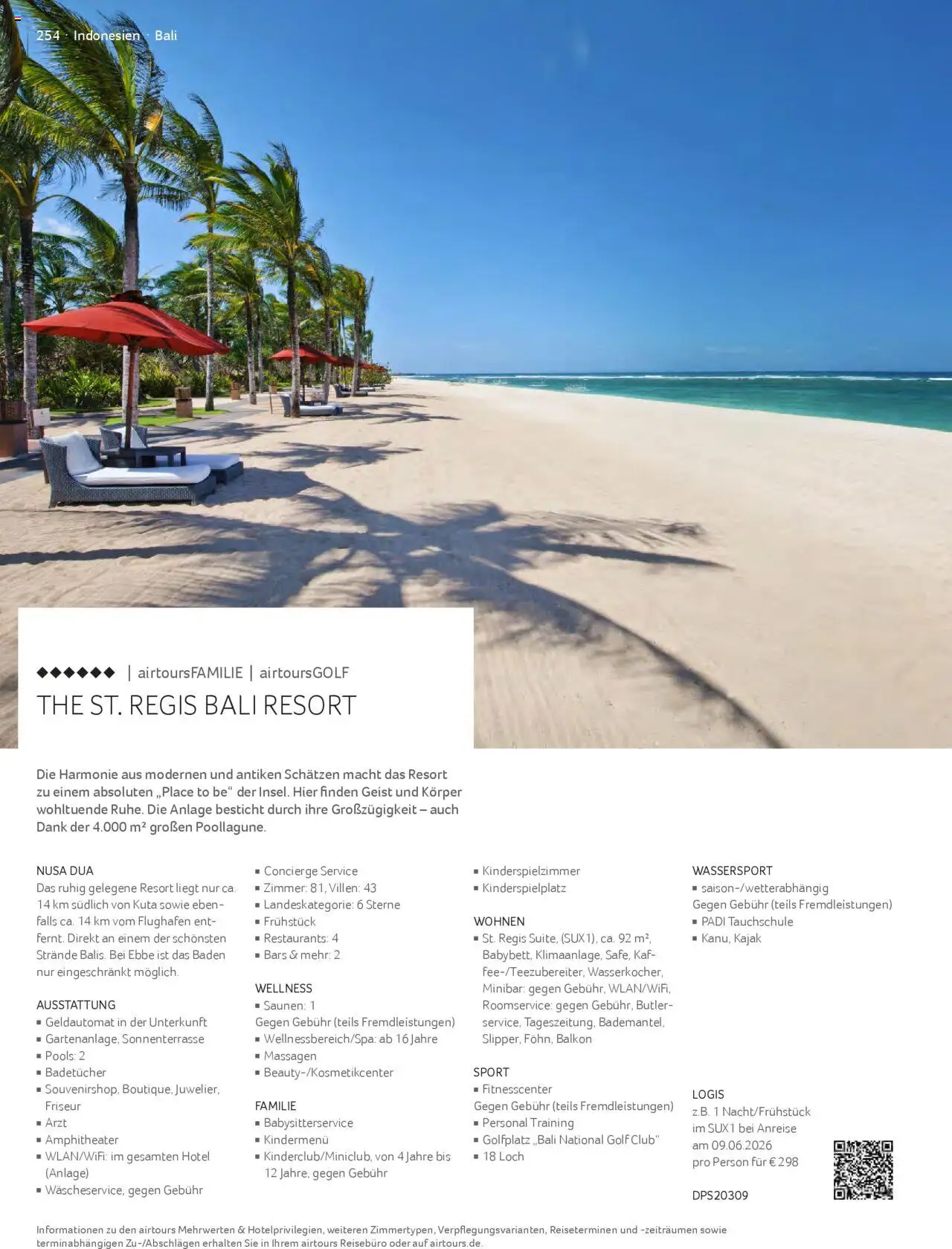 TUI airtours Katalog  Erstklassige Fernreisen 2025/26 - Seite 254 - gültig ab 01.11.2025