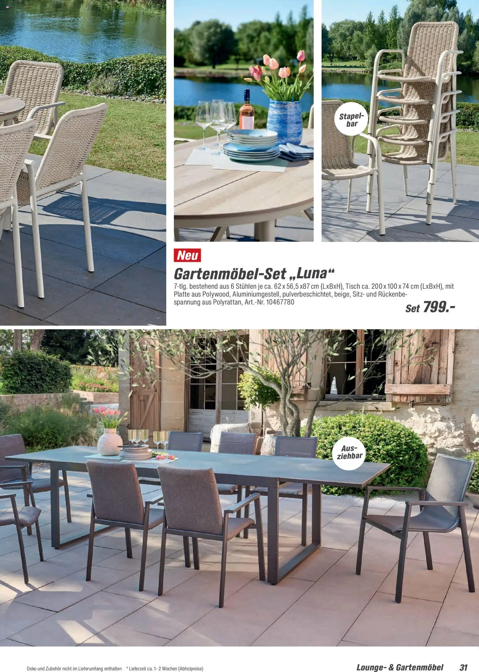 Toom Baumarkt  Gartenmöbel & Solar-Leuchten 2026 - Seite 31 - gültig ab 01.01.2026