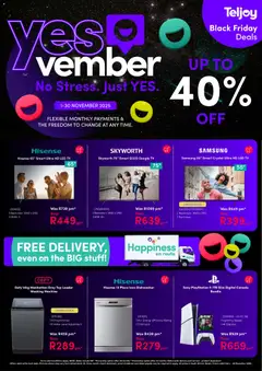 Preview Teljoy Black Friday valid from 01/11/2025