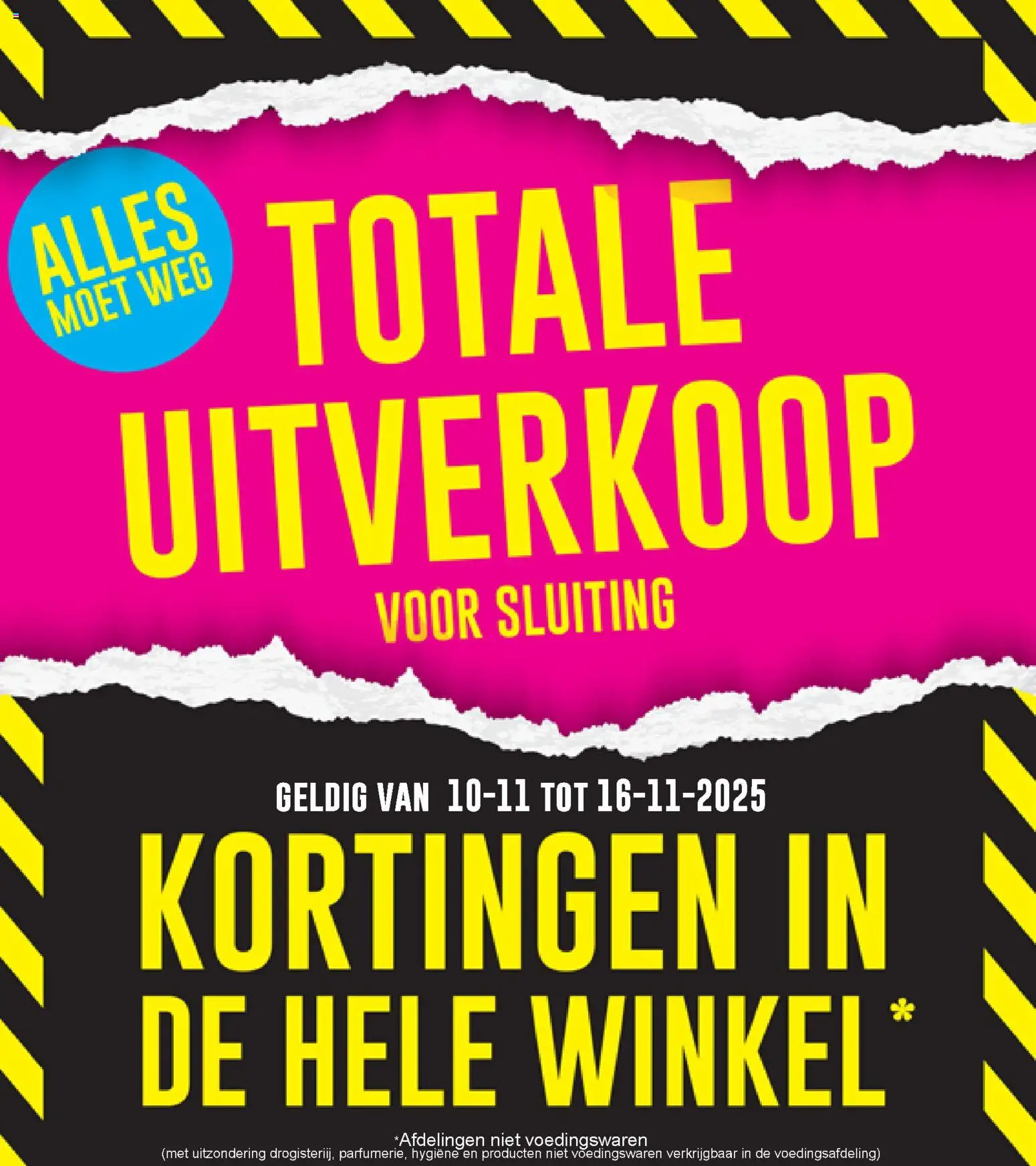 Cora - Liquidatie - pagina 1- geldig vanaf 10/11/2025