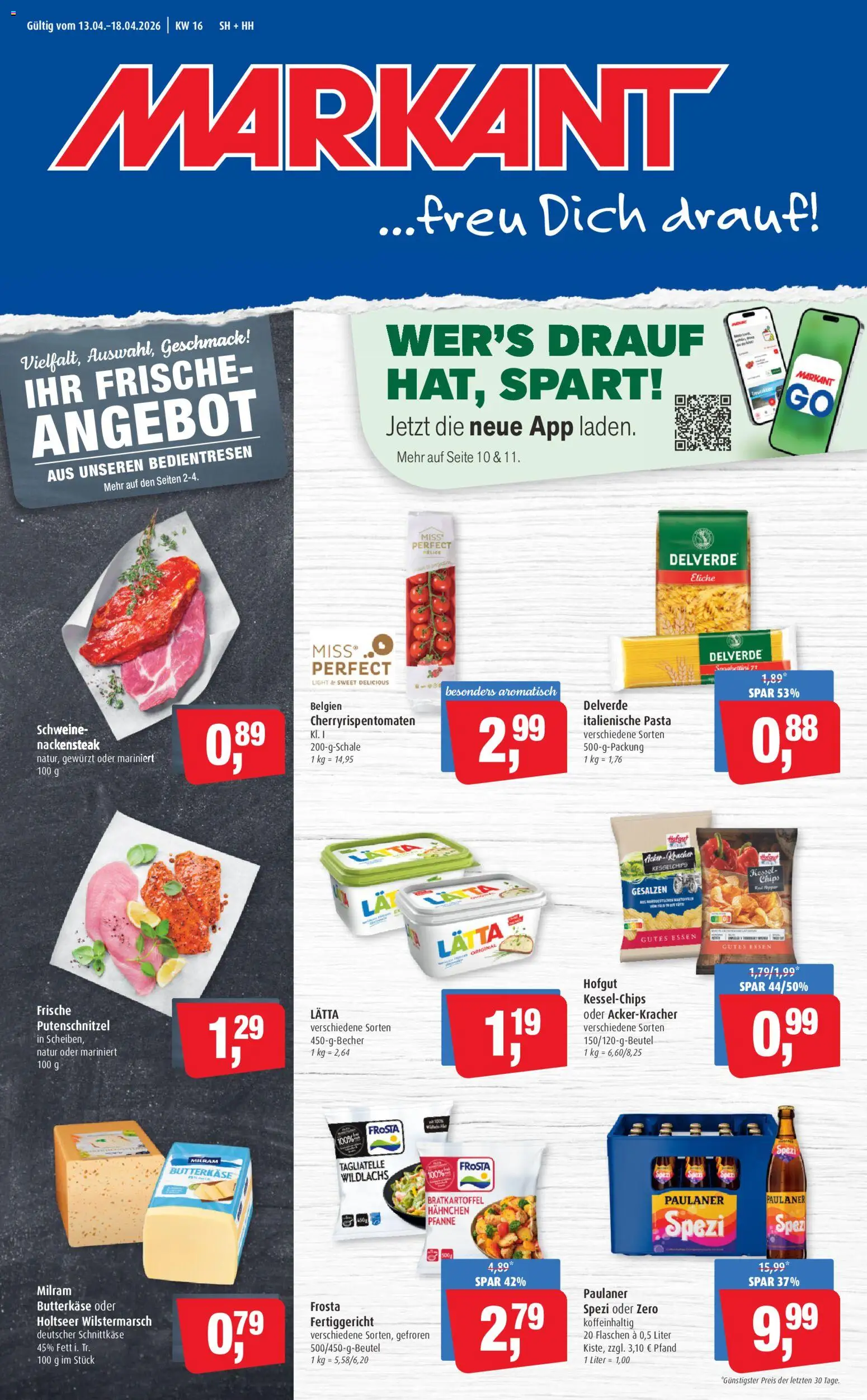 Markant Prospekt 	 - Seite 1 - gültig ab 13.04.2026